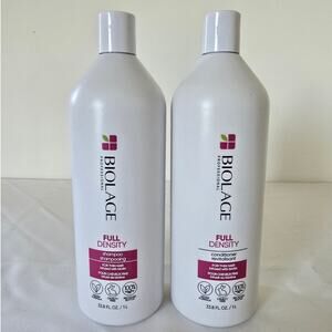 Biolage Full Density Shampoo & Conditioner 33.8oz Liter Duo Set